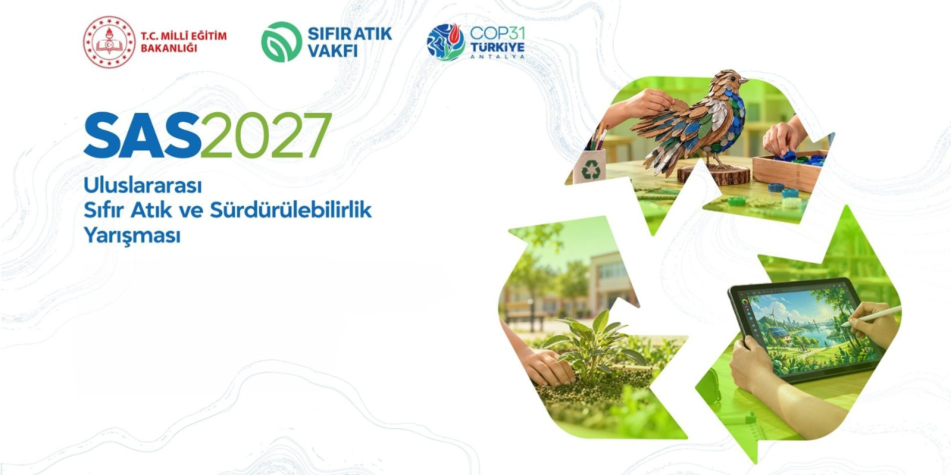 Milli Eğitim Bakanlığı ile sıfır atık vakfı çevre odaklı uluslararası yarışma düzenliyor