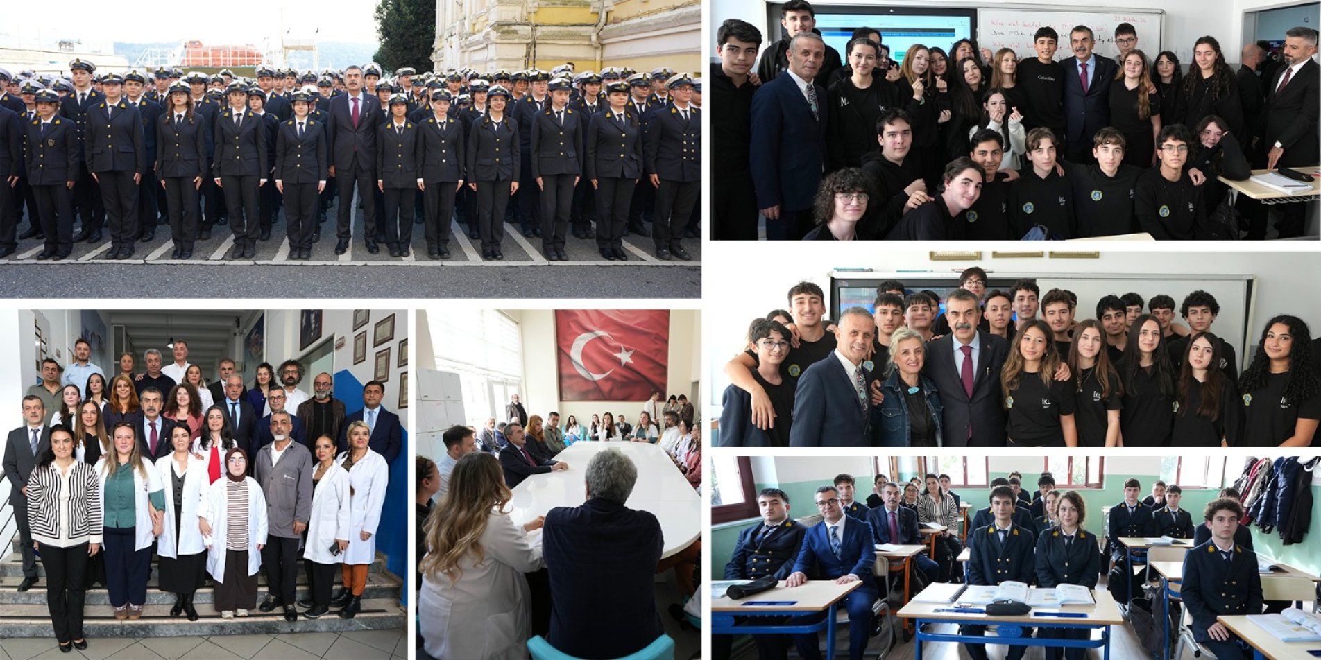 Milli Eğitim Bakanı Tekin İstanbul'da öğrenciler ve öğretmenler ile bir araya geldi