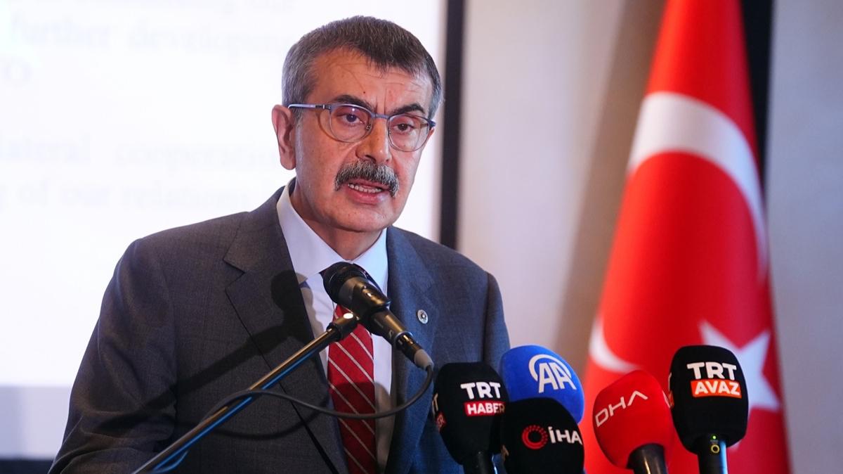 Milli Eğitim bakanı yusuf tekin, Milli savunma Bakanlığı ile sektör içi okul açılacağını duyurdu