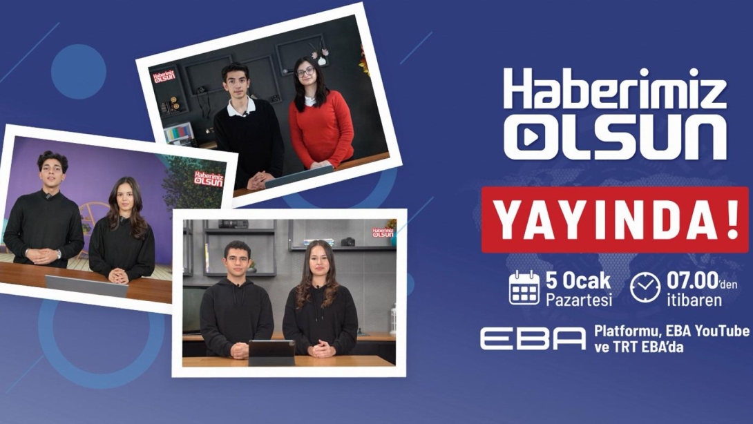 "HABERİMİZ olsun" projesi kapsamında öğrencilerin hazırladığı haber bültenleri yayın hayatına başladı