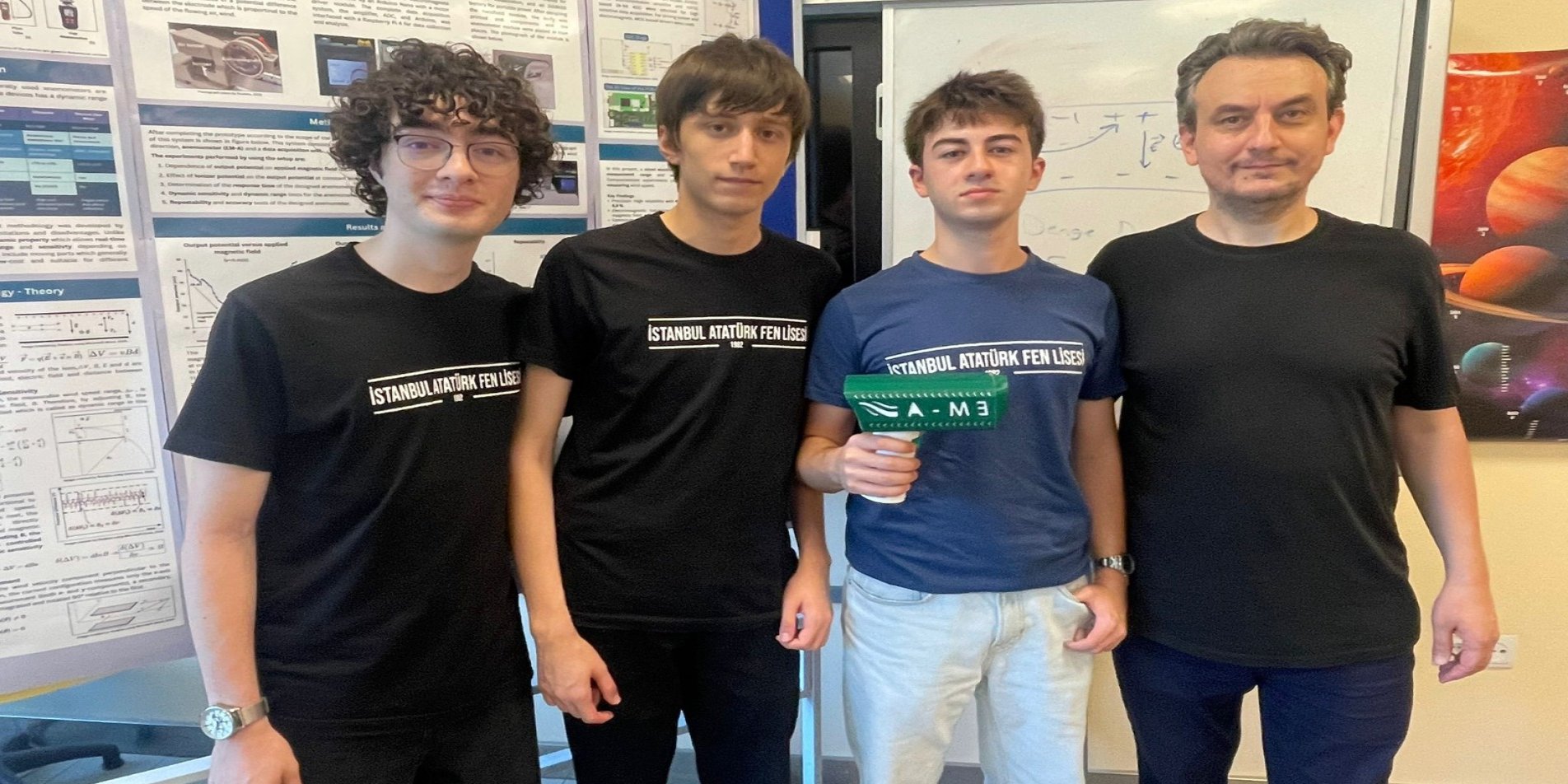 Lise Öğrencileri Elektromanyetik Yöntemle çalışan Rüzgâr Hızı ölçüm cihazı geliştirmeyi başardı