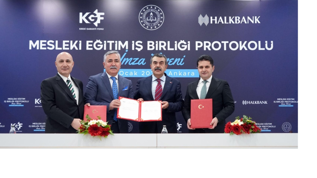 Meslek Lisesi mezunu gençlerin istihdamını desteklemeye yönelik protokol, imzalandı