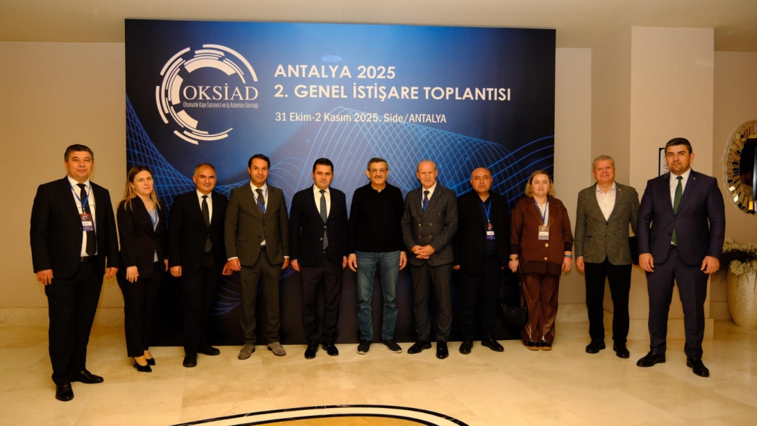 Mesleki ve Teknik eğitim genel müdürümüz salih kaygusuz, oksiad genel istişare toplantısı'na katıldı