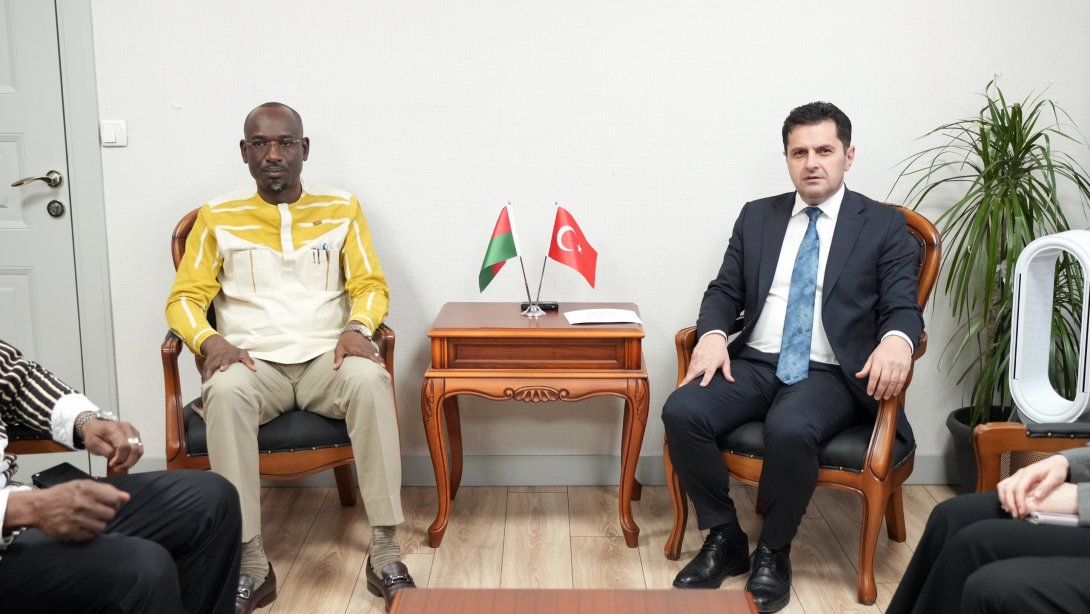 TÜRKİYE ile burkina faso arasında Mesleki ve Teknik eğitim iş birliği görüşmesi